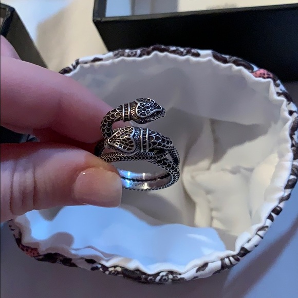 Gucci Jewelry - Gucci Two-Headed Snake Ring